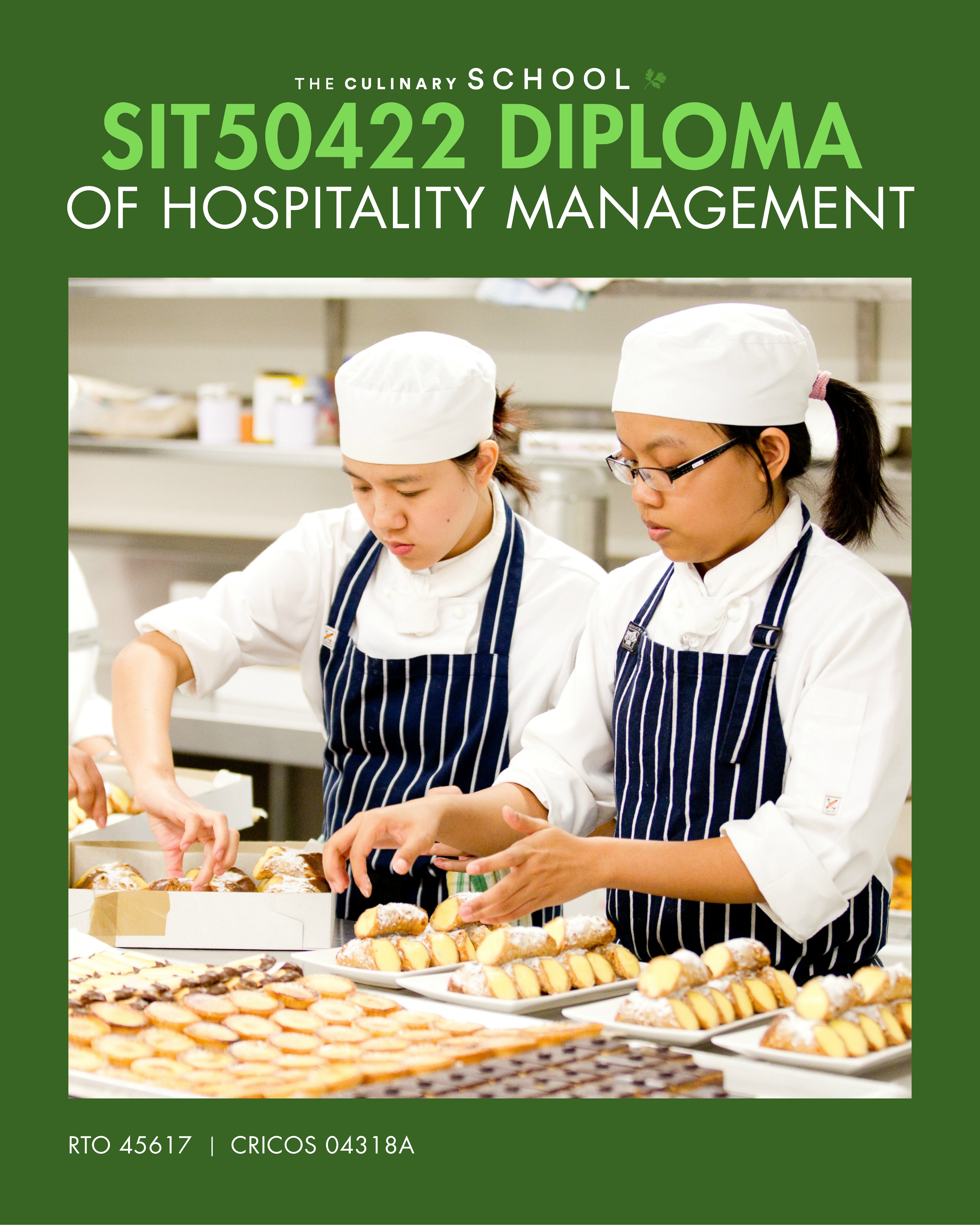 119318A | SIT50422 Diploma of Hospitality Management