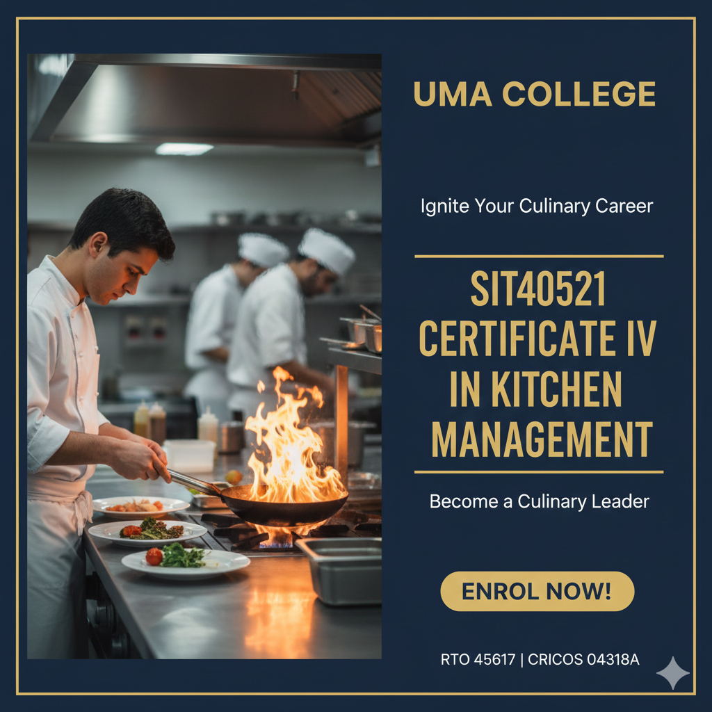 119317B | SIT40521 Certificate IV in Kitchen Management